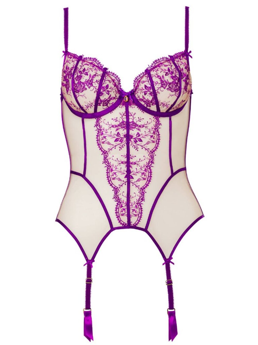 Dita Von Teese Shocking Violet Femmoiselle Bustiere, 34B